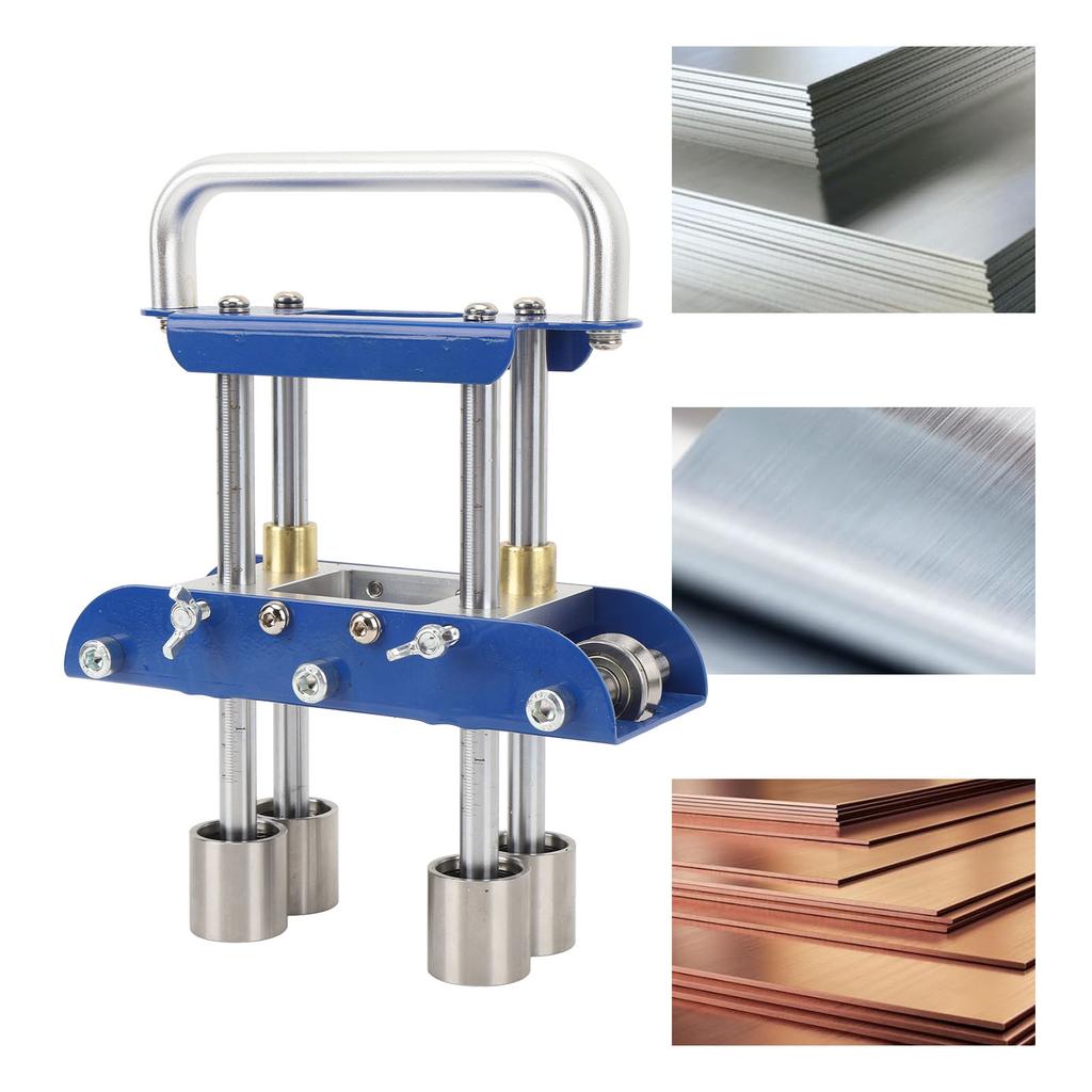 Walze 0 bis 90 Grad Winkel Blech Walzenbiegemaschine mit Schere zum Biegen von Metalldachmaterialien