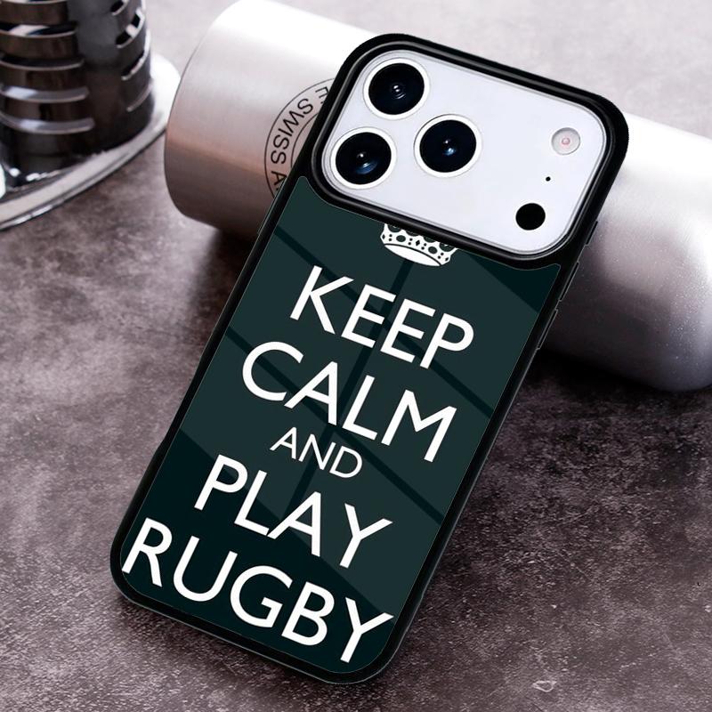 

Rugby Ball soft Phone Case for iPhone 17 16 15 Pro Max Air 14 13 12 11 Plus Shockproof Capa Cover iPhone 12 Pro Max