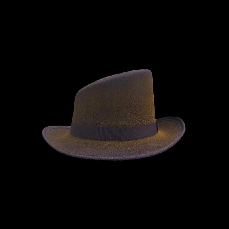 Cross-border Hot-selling Fashion Semi-handmade 6-Panel Adjustable Spring Autumn Europe America Style Turn-up Ribbon Decorative