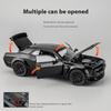 1:32 Dodge Challenger Hellcat Toy Car Scale Die Cast Metel Cars Toy Pull Back Hellcat Model Cars with Sound and Light Hellc
