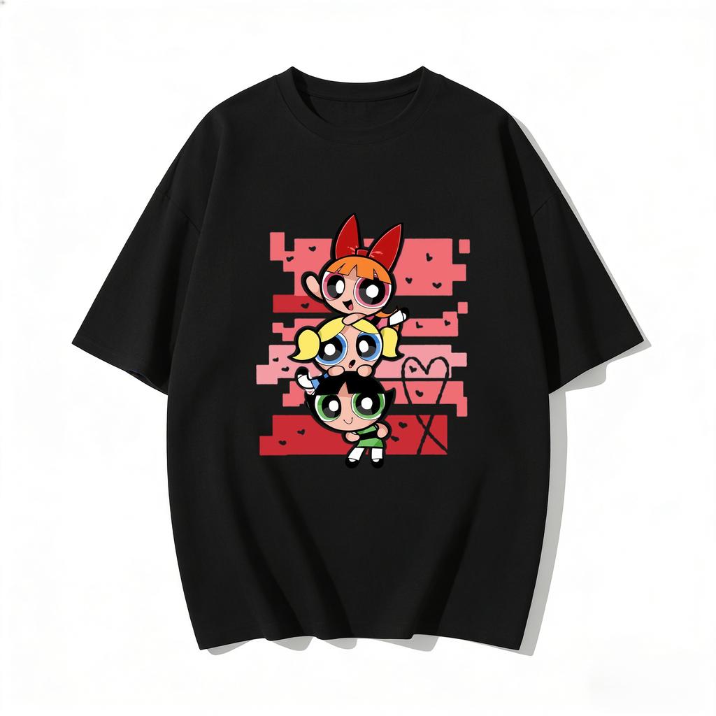 2026 Super Kraftvolle Mädchenbluse Training Streetwear T-Shirts Damen-T-Shirt Klassisches Fitnessstudio Fitness Familien-Passende Outfits Sommer Oberteile