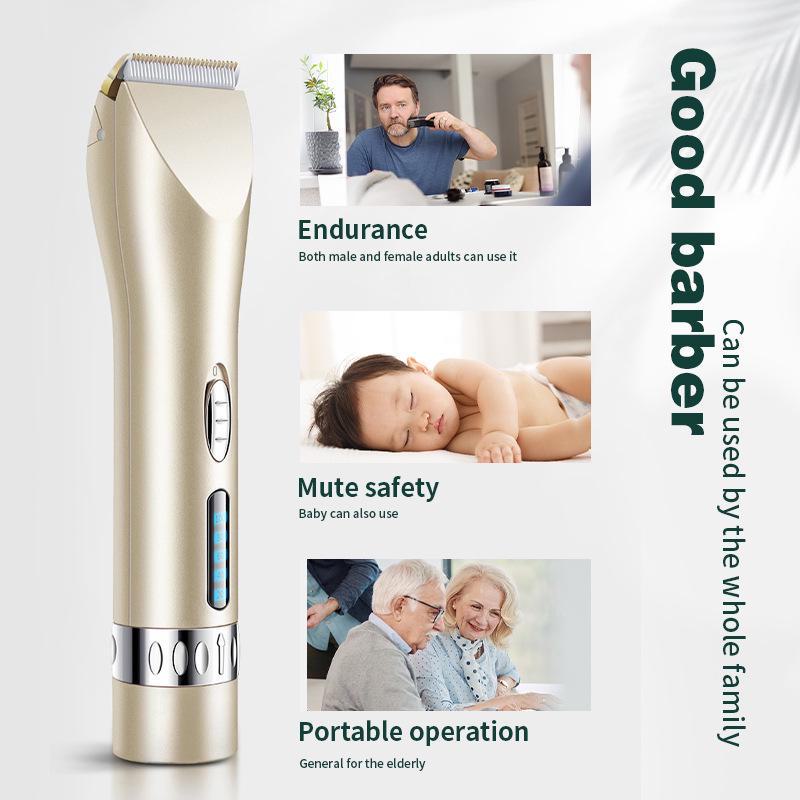 Ceramic Blade Professional Hair Clipper - Electric Hairdressing Tool