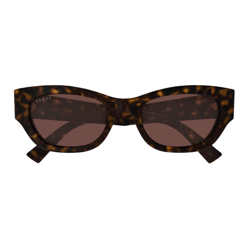 Gucci Unique Design Acetate Square Sunglasses Unisex sunglasses Tortoise GG1954SA002