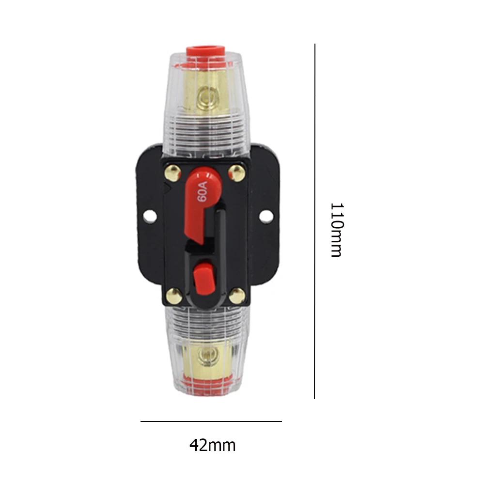 12V-24V DC Car Truck Resettable Circuit Breaker 20A 30A 40A 50A 60A 80A 100A 125A 150A Resettable Fuse Short Protection Fuse