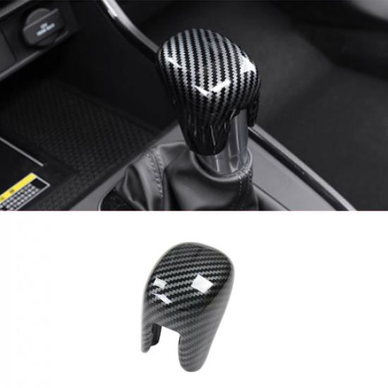 Carbon fiber Car Gear Shift Knob Trim For Honda HR-V HRV -2026