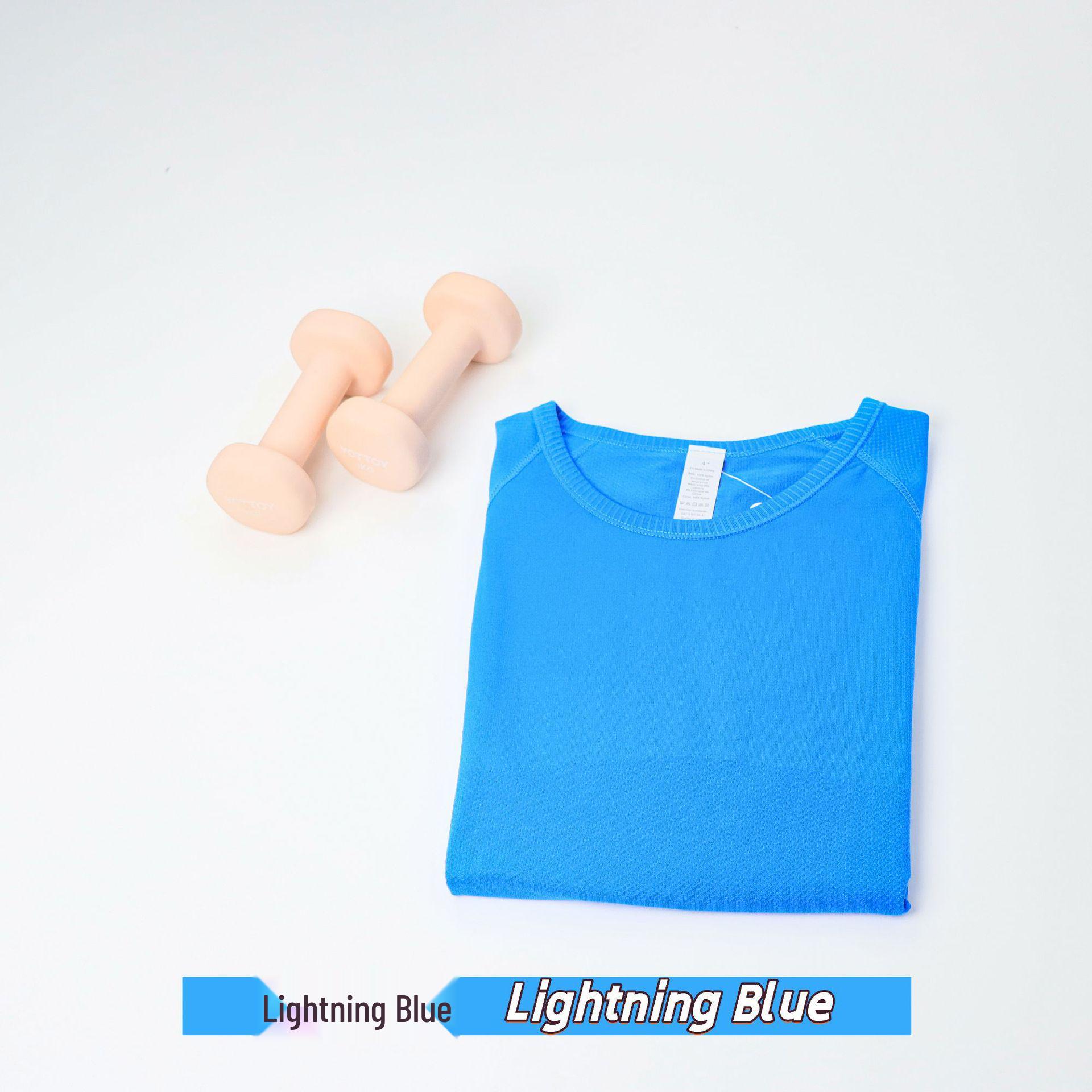 

Lulu 3.0 Women s High Elasticity Quick Dry Sports T-shirt - Round Neck, Short Sleeve, Tight Fit for Running & Yoga Large