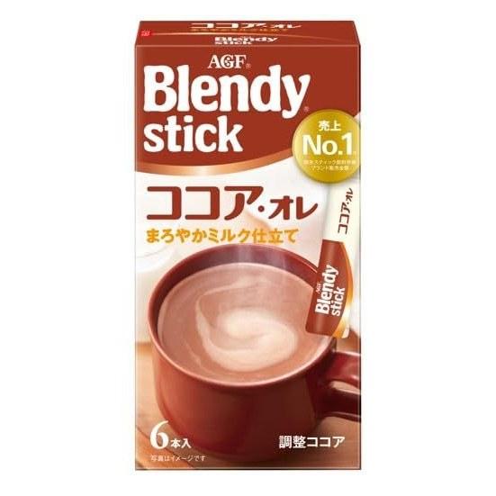 AGF Blendy Stick Cocoa Ole 6 Pieces 24 Boxes