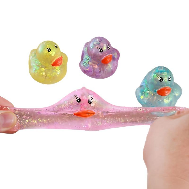 Squishy Aurora Maltose Duck Toy Soft Cute Stretchy Squeeze Toy Stress Relief Decompression Fidget Toy