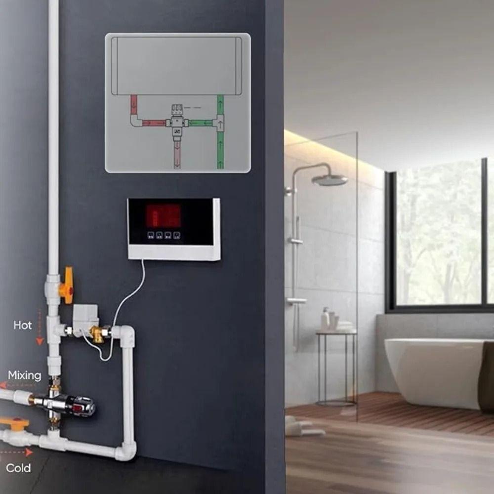 Thermostatic Thermostatic Valve Anti-rust Pipe Valve Wall Mount Shower Valve  Bathroom
