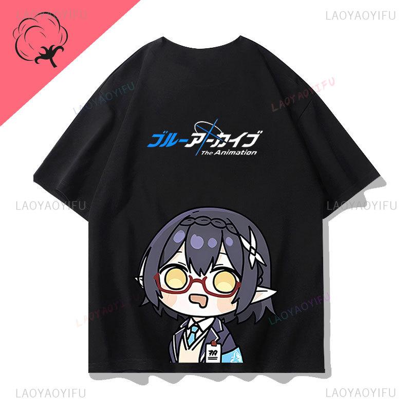 

Camisetas Blue Anime Archive T Shirt Casual Funny Clothing Unisex Streetwear Unisexga Cosplay Women Clothes Cotton Graphic TShirts S