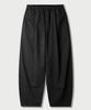 JEMUT Cotton Peach Wide Elastic Waist Pants Black Mmlp2673