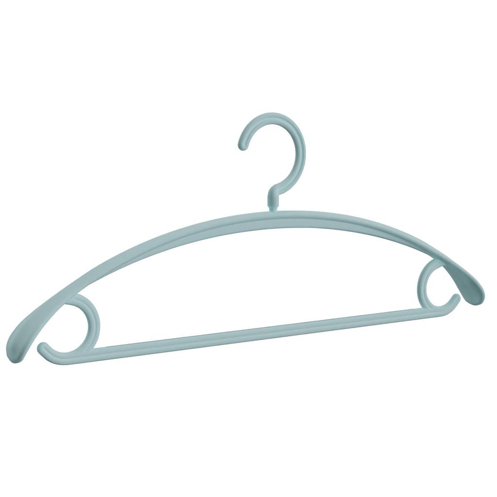 Non-Slip Wide Shoulder Plastic Clothes Hanger - Traceless, No Deformation, Ideal for Coat Drying