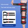 Jiahe Type I Adjustable Knee Immobilizer for Meniscus, Ligament Injuries & Leg Fractures