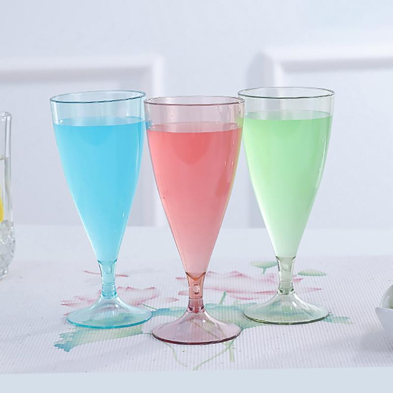 1 Stück Plastik Toasten Champagnerflöten Champagnergläser für Hochzeitsfeier