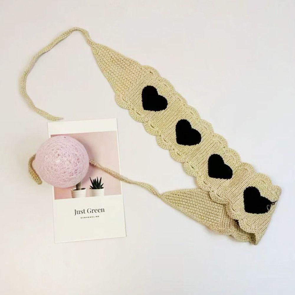 Hollow Turban Retro Headscarf Fashion Crochet Hair Band