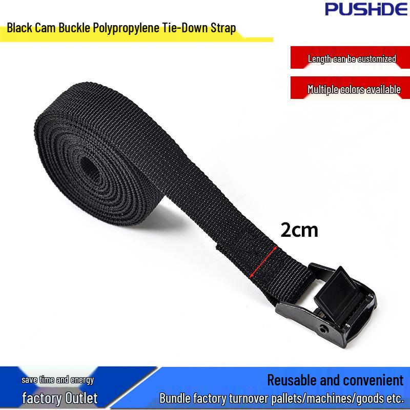 Zinc Alloy Cam Buckle Polypropylene Strap for Cargo Tie-Down