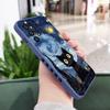 Starry Cat Phone Case For Samsung Galaxy A73 A53 A33 A23 A13 A03 A72 A52 A52S A32 A22 A12 A02 A02S A71 A51 A31 A21S 4G 5G Cover