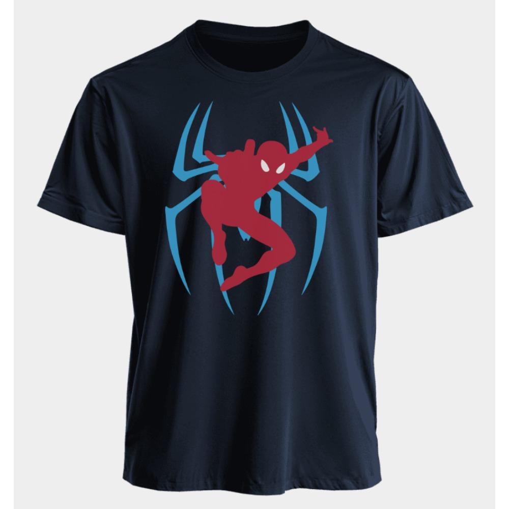 Men's and Women's T-shirts Spider-Man Summer American Spring and Autumn New Oversized Punk Harajuku Fashion Short Sleeves