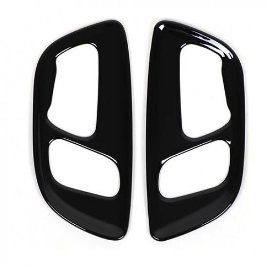 Glossy Black Seat Adjustment Panel Trim Cover For Toyota Land Cruiser LC250 24+