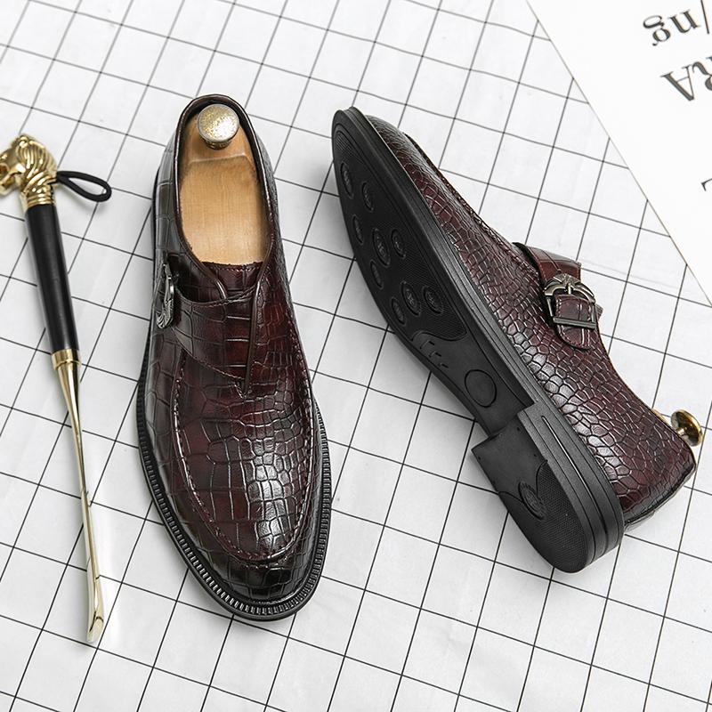 

Модные новые деловые мужские лоферы черного и коричневого цвета, мужская повседневная удобная и модная обувь с острым носком, социальная обувь размеров 38-46 46 коричневый