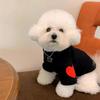 Striped Puppy Shirt Dog Summer Vest Cute Thin Hoodies for Dogs Chihuahua Bichon Witer Dog Undershirt Cat Clothing Pet Sweatshirt