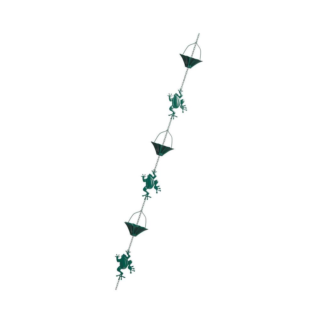 Rain Chain Outside Gutter Garden Decor Rainwater Chains for Home Roofs Sheds
