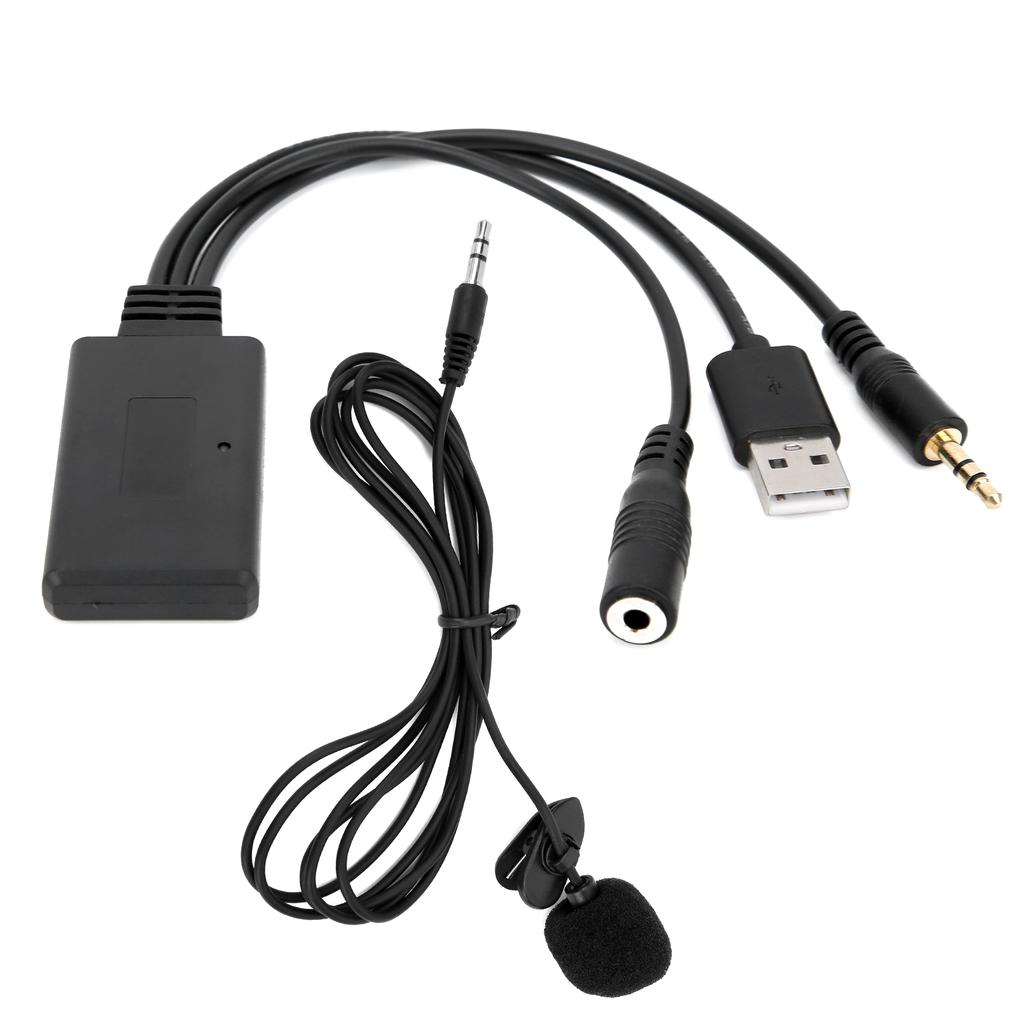 Microphone Adapter Auxiliary Audio Cable Stereo Bluetooth 5.0 Replacement for Z4 E60 E63 E64 E66 E81 E82 E70 E90