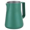 Stainless Steel Milk Frothing Pitcher Milk Coffee Latte Art Jug Cup for Home Coffee UseGreen 350ml