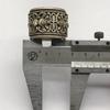 Chinese Tibet Silver Handmade Bat Thumb Rings Decoration Gift Old Collection