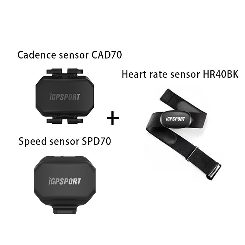 IGPSPORT Bicycle Bike Computer Heart Rate Monitor Speed Cadence Sensor Cycling ANT+ Bluetooth 5.0 Speedometer Accessories