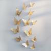 12 Pcs 3D Hollow Butterfly Wall Stickers DIY Home Decoration Room Party Wedding Jewelry