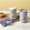 Taiwan Limited Corning Snoopy Joint Zinc Ceramic Coated Straw Cup Mug Large Capacity Vacuum Cup