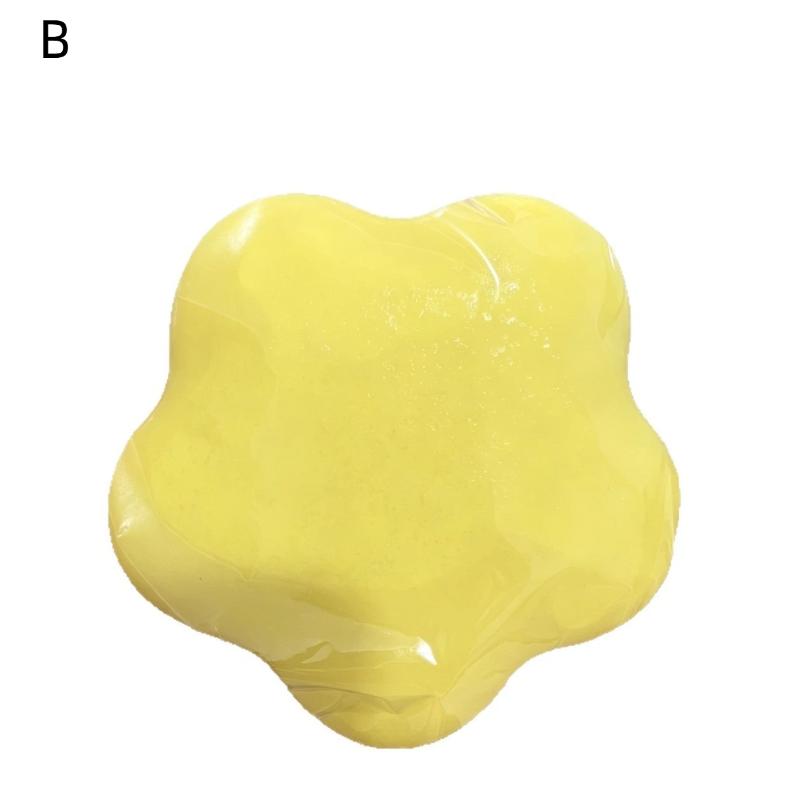Yellow Star Sensory Fidget Toy 1Pcs Slow Rising Soft Squeeze Stress Relief Toy for Kids Christmas Small Gift