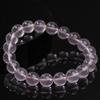 Hongchu Crystal Natural Starlight Moissanite Pink Crystal Bracelet Pink Crystal Bead Bracelet