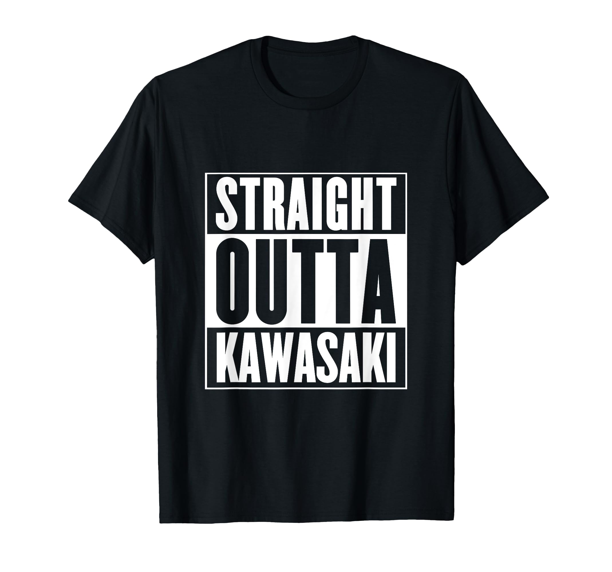 

Kawasaki Straight Outta Kawasaki - T-Shirt чёрный
