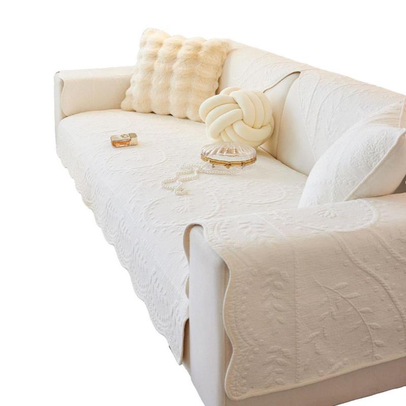 Cotton Retro Sofa Cushion, Seat Cushion, Back Cover, Four-season Universal Sofa Cover
