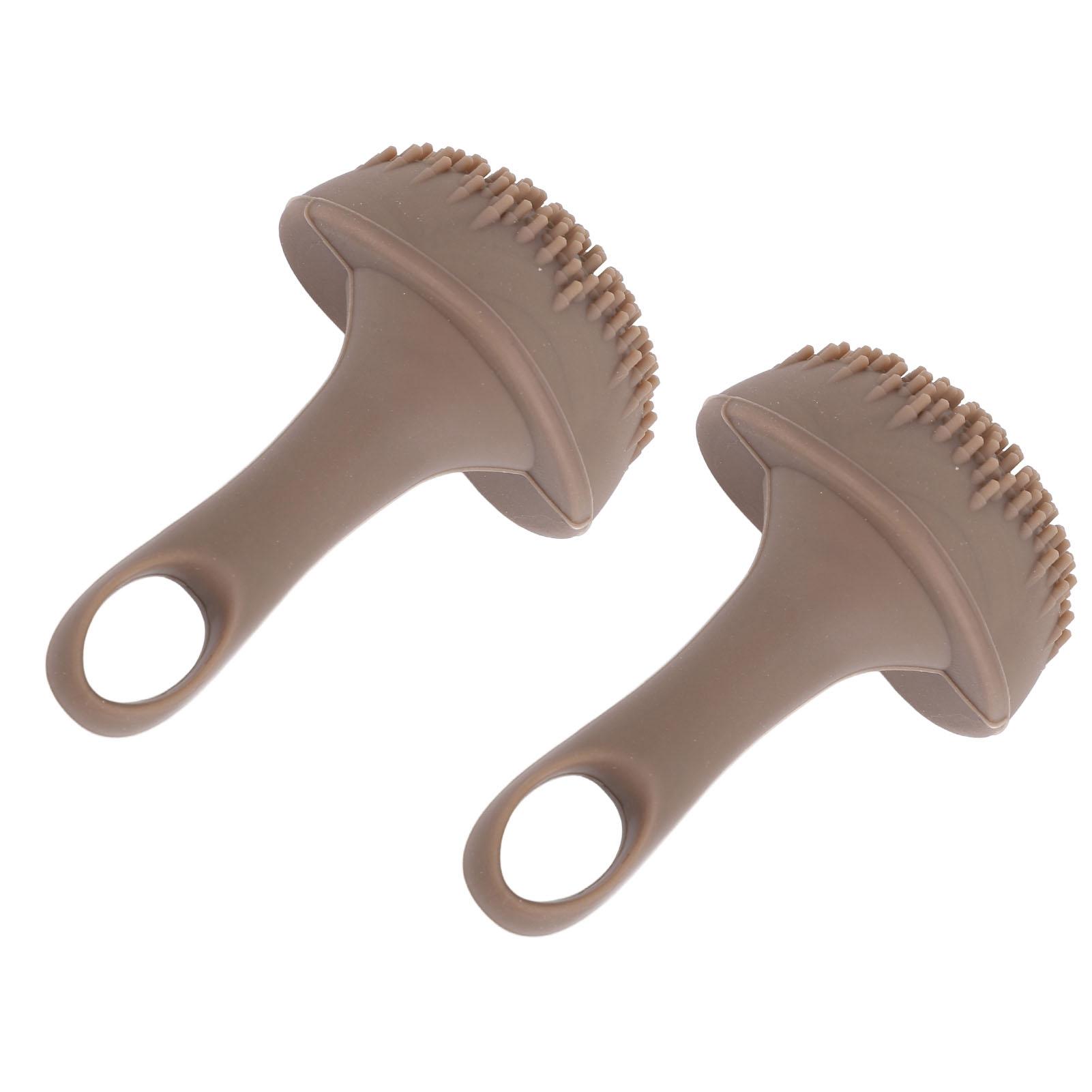 

2 шт. Силиконовый штамп для веснушек Инструмент для макияжа Реалистичный вид Одно нажатие Милый Маленький Искусственные веснушки Штамп-ручка Коричневый коричневый