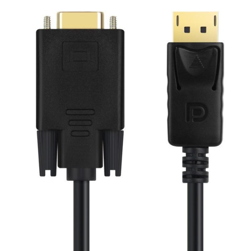 1.8m DisplayPort to VGA Adapter Cable - High-Definition Data Transfer