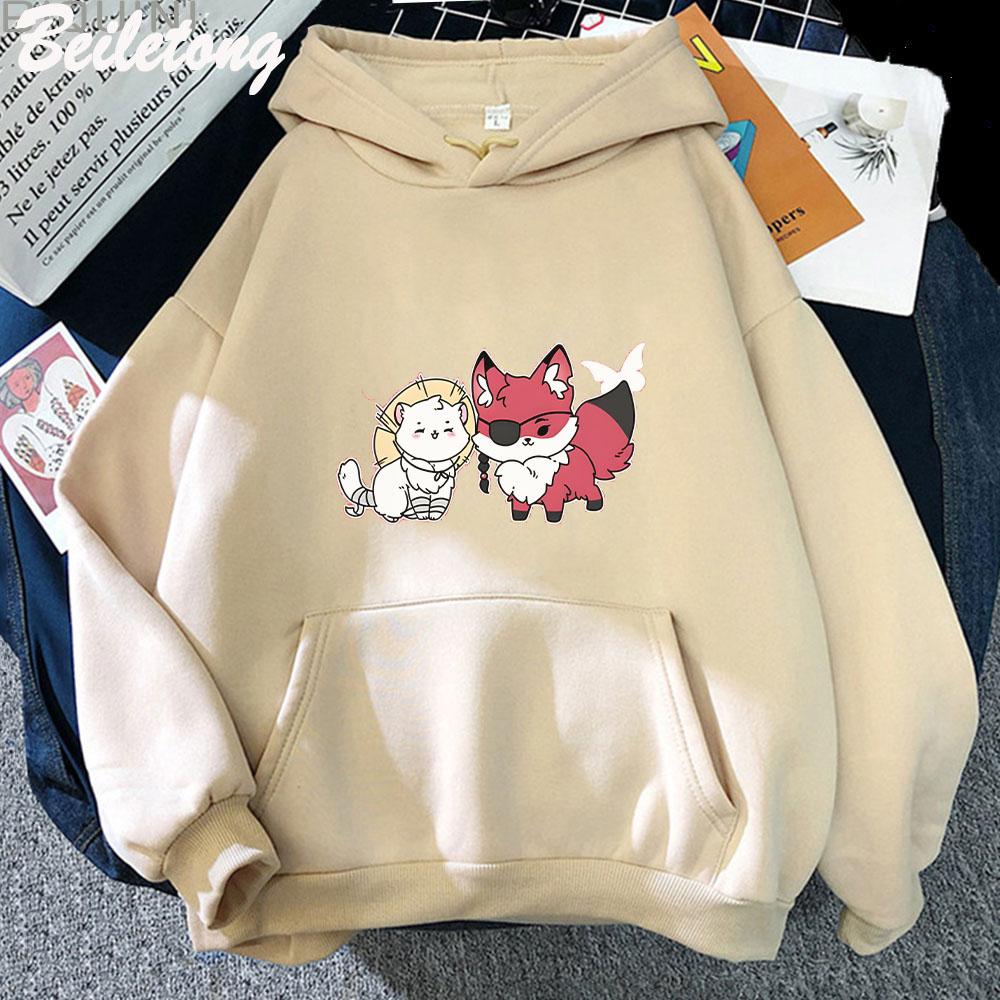 TGCF Hualian Hoodie Tian Guan Ci Fu Hoddies Aesthetic Clothes Harajuku Hoodies Fashion Women Cartoon Sweatshirts