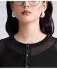 Ice Silk Lightweight Breathable Knit Cardigan: Round Neck, Sun Protection, Long Sleeve Summer Outerwear