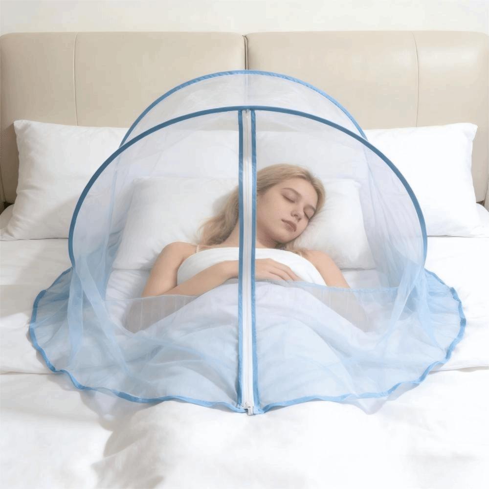 Pest Control Foldable Facial Mosquito Net Mesh Canopy Sleeping Tents Home Textile