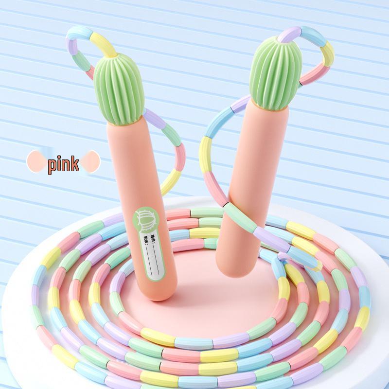 Adjustable Cute Children s Sand-Filled Jump Rope for Beginners and Primary School Students.