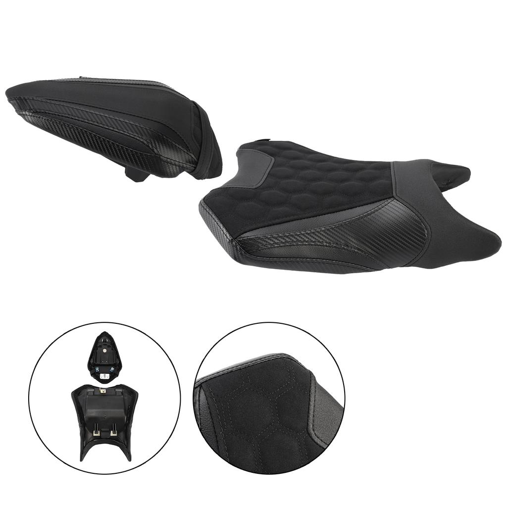 Front&Rear Raider Passenger Cushion Kit Green For Kawasaki Ninja 500 Z500 24-25