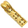 NON BRAND - Trilogy DiamondPendant top 18K Yellow Gold/diamond Array