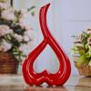 Flower Vase Floral Vase Festival Home 3D Gift Heart