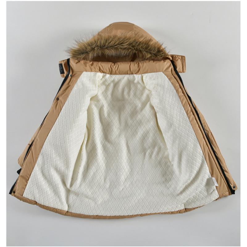 Thick and Fashionable Cotton-padded Clothes for Children, Winter Boys' Casual and Warm Cotton-padded Jacket