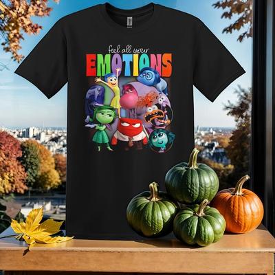 Fell All Your Emotions Inside Out T-shirt T Shirt Men Women Unisex Tshirt SY429