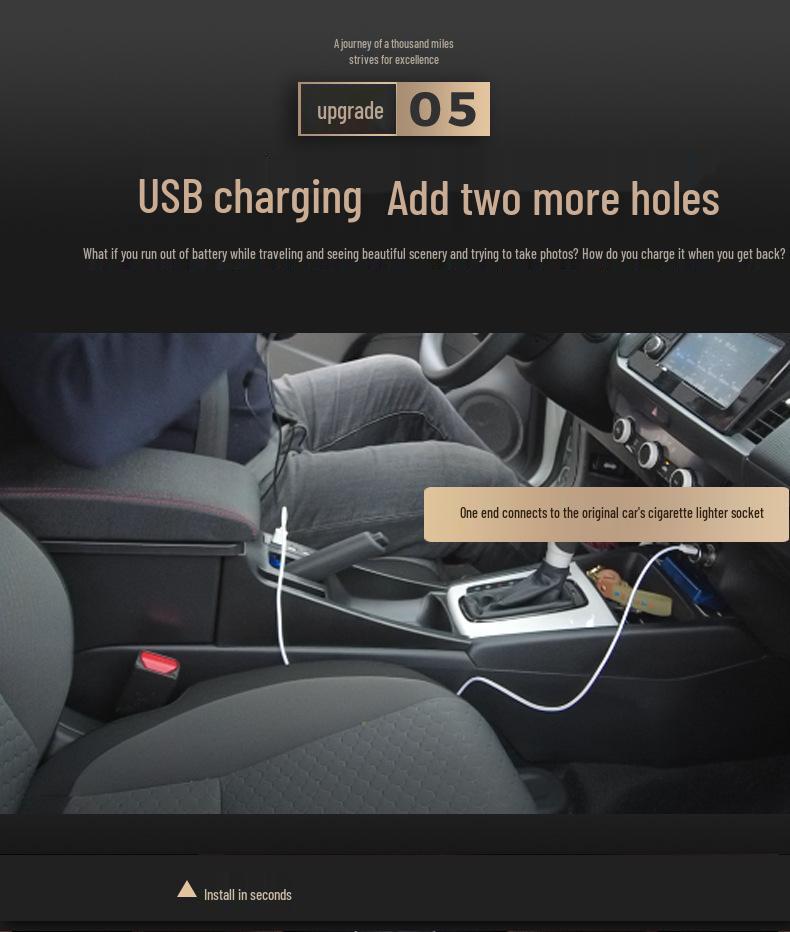 Perodua Axia 2023 Armrest Box Accessory for Center Console Modification In Malaysia