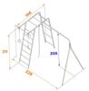 Forest Glade Garden Playground Basic - Yellow