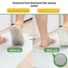 Disposable Stain-Removing Kitchen Floor Mat: Self-Adhesive, Oil & Water-Absorbing, Thickened, Odorless, Non-Slip Design.